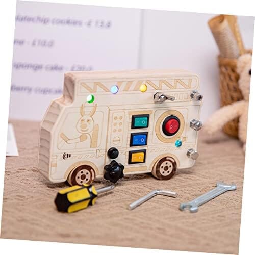 Tableau Montessori - BusyBoardCircuit™ - Camion de pompier