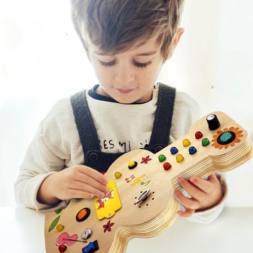 Tableau Montessori - BusyBoardCircuit™ - Guitare