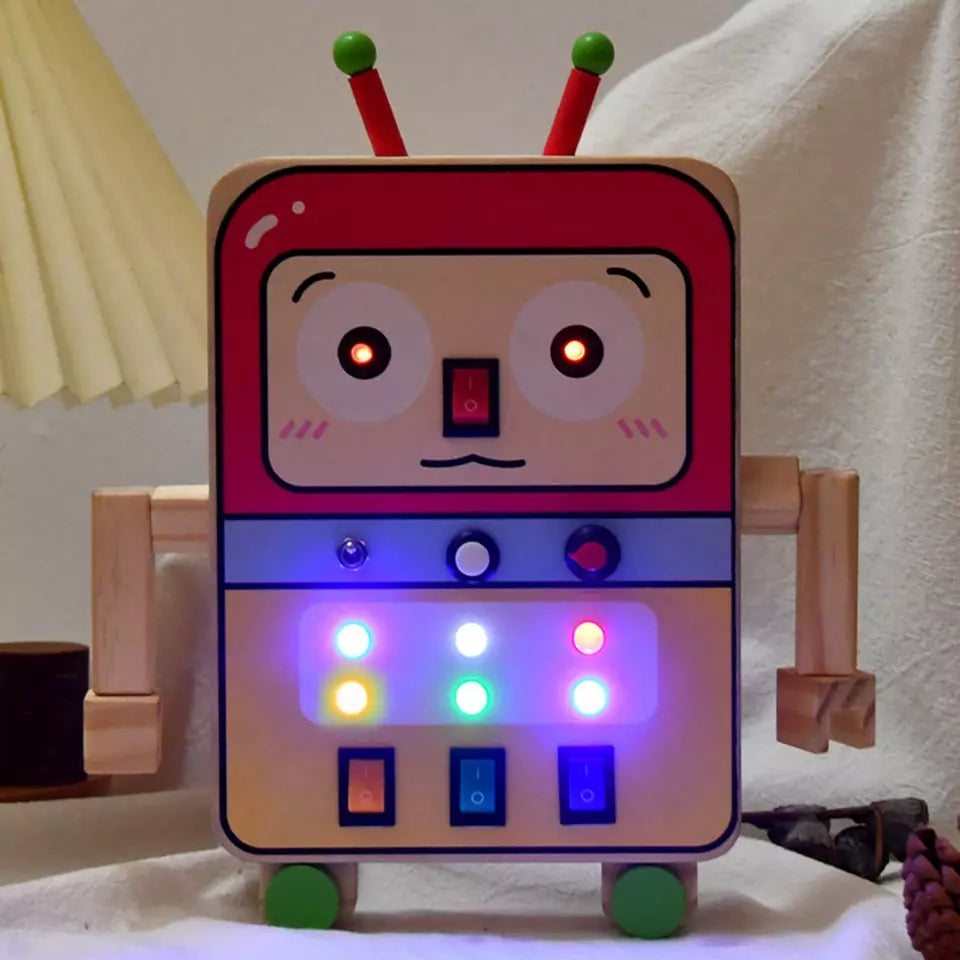 Tableau Montessori - BusyBoardCircuit™ - Robot